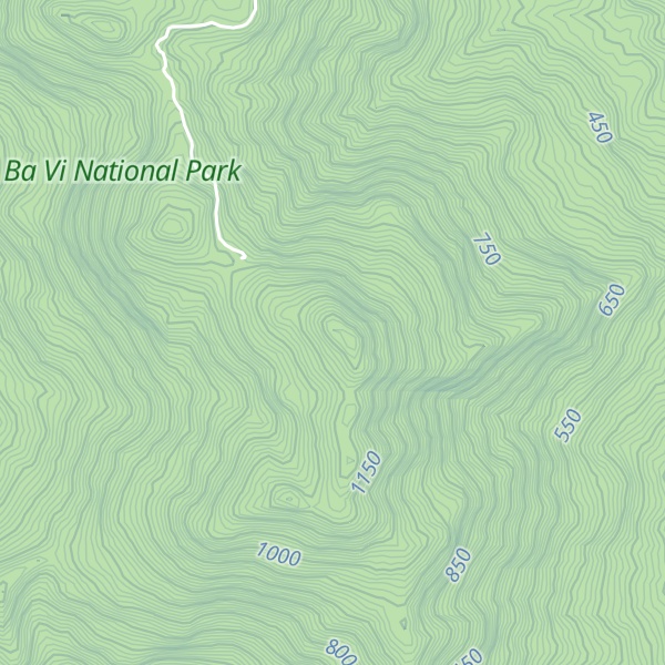 Map of Núi Ba Vì