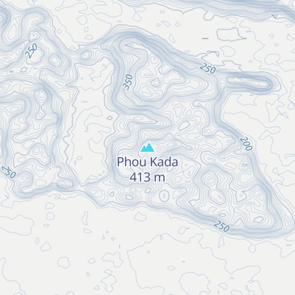 Map of Phou Kada