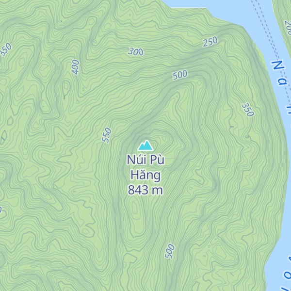 Map of Núi Pù Hăng