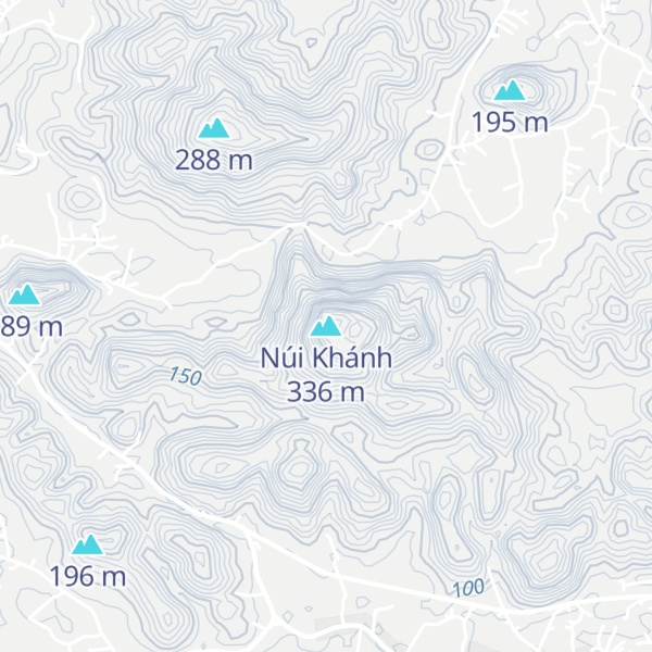 Map of Núi Khánh