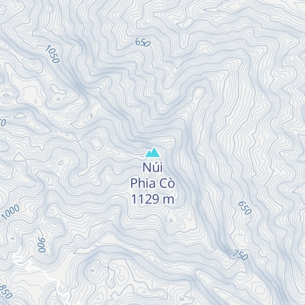 Map of Núi Phia Cò