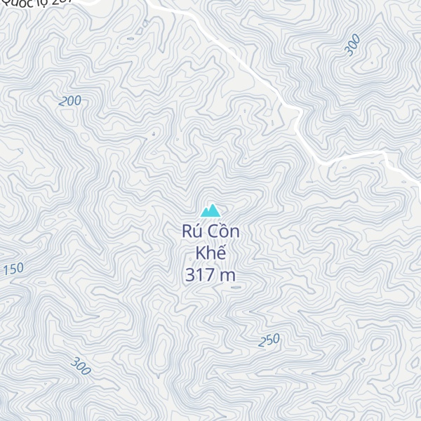 Map of Rú Cồn Khế