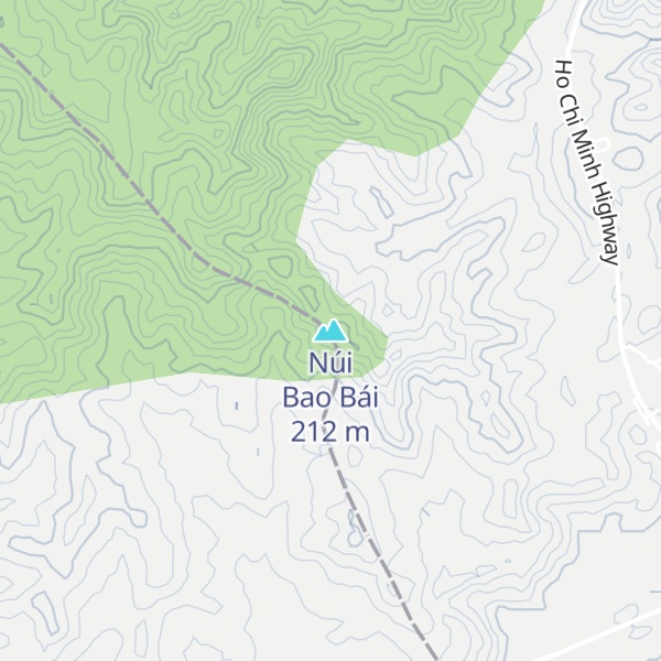Map of Núi Bao Bái