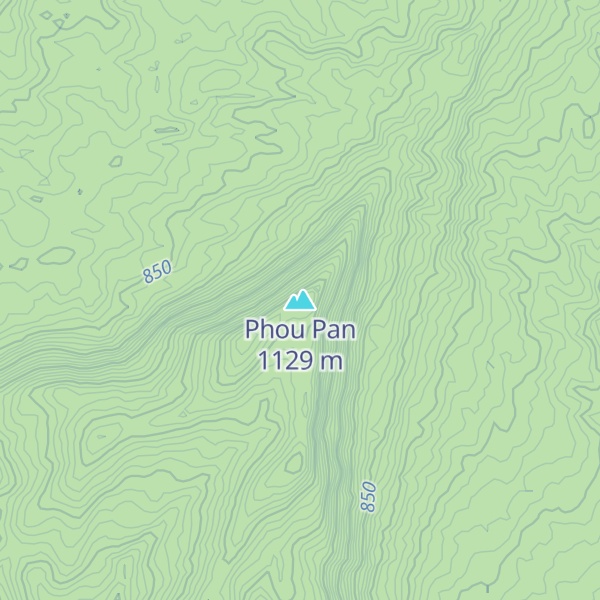 Map of Phou Pan
