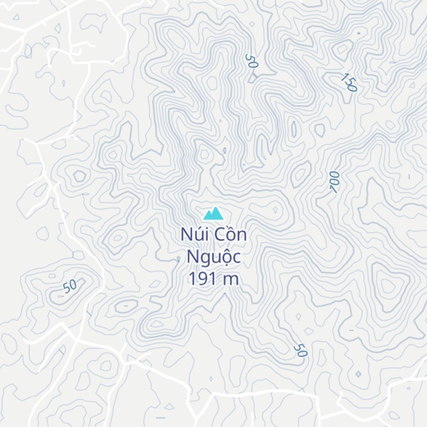 Map of Núi Cồn Nguộc
