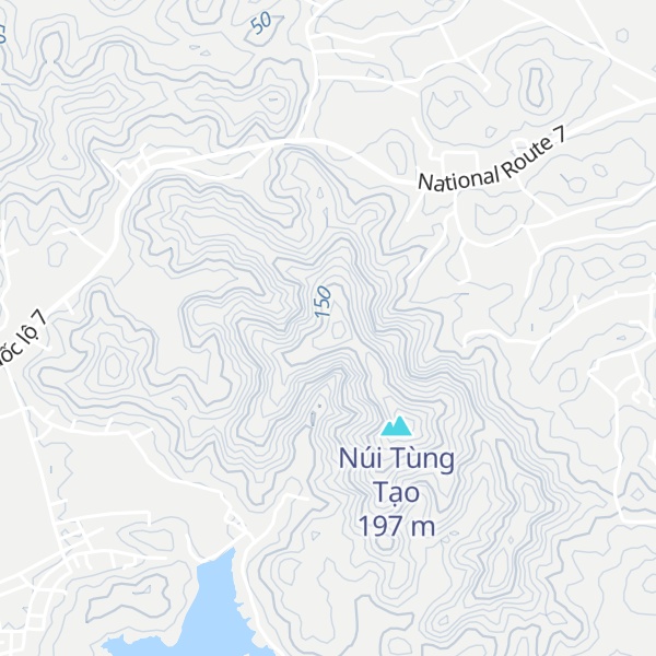 Map of Núi Cao Sơn