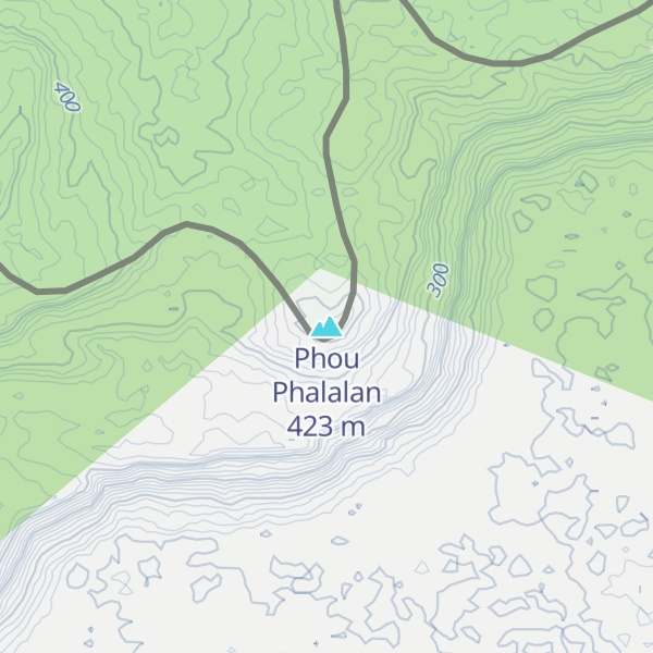 Map of Phou Phalalan