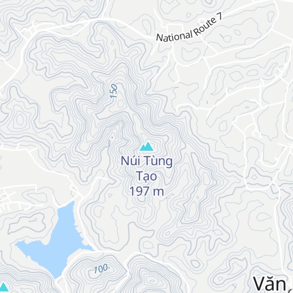 Map of Núi Tùng Tạo