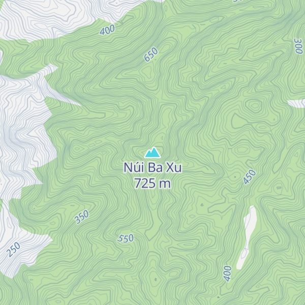 Map of Núi Ba Xu
