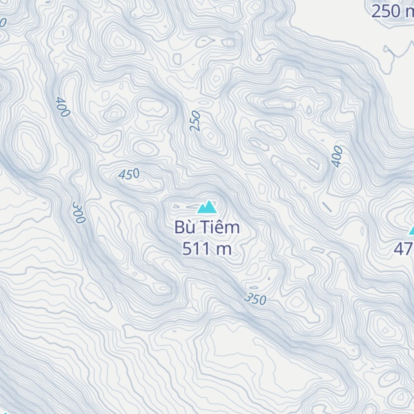 Map of Bù Tiêm