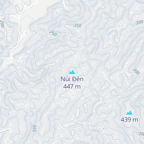 Map of Núi Đền