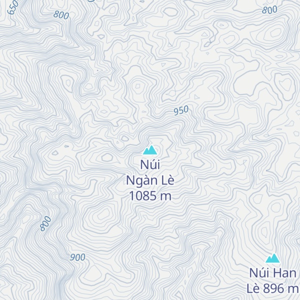 Map of Núi Ngàn Lè