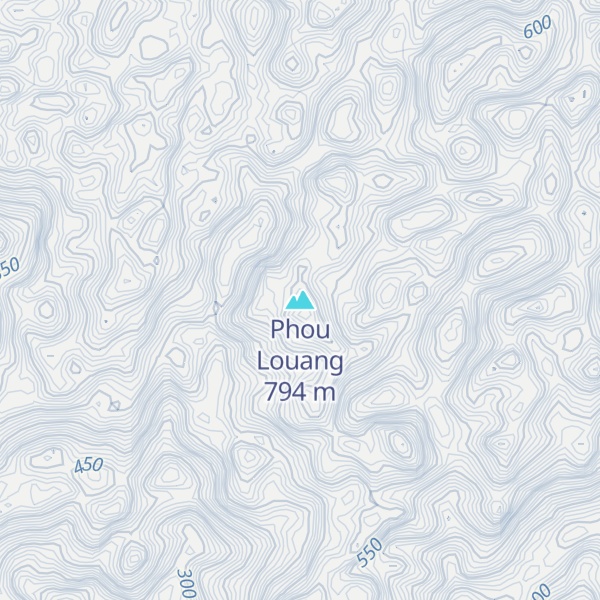 Map of Phou Louang