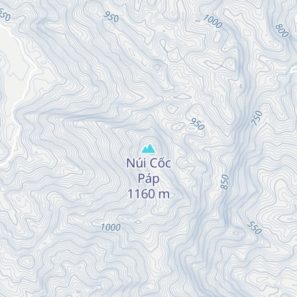 Map of Núi Cốc Páp