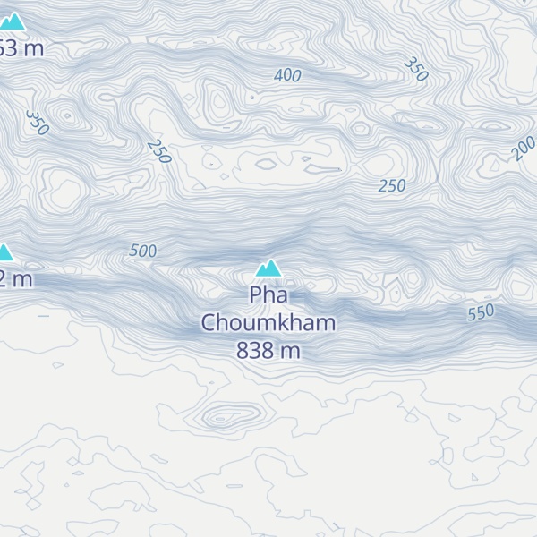 Map of Pha Choumkham