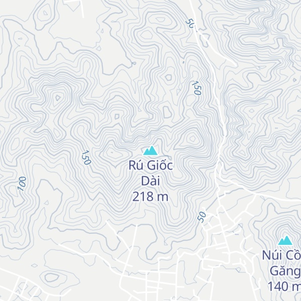 Map of Rú Giốc Dài