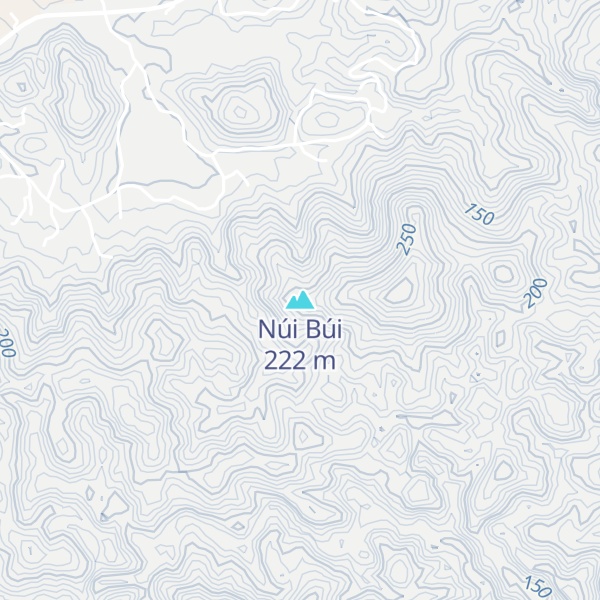 Map of Núi Búi