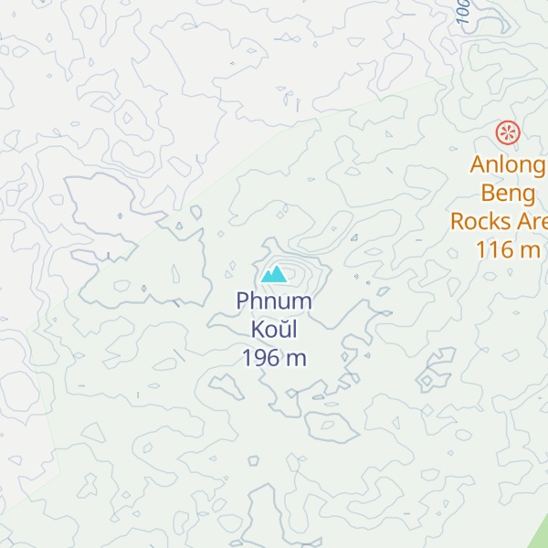 Map of Phnum Koŭl