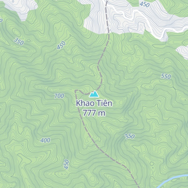 Map of Khao Tiên