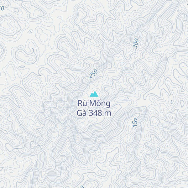 Map of Rú Mống Gà