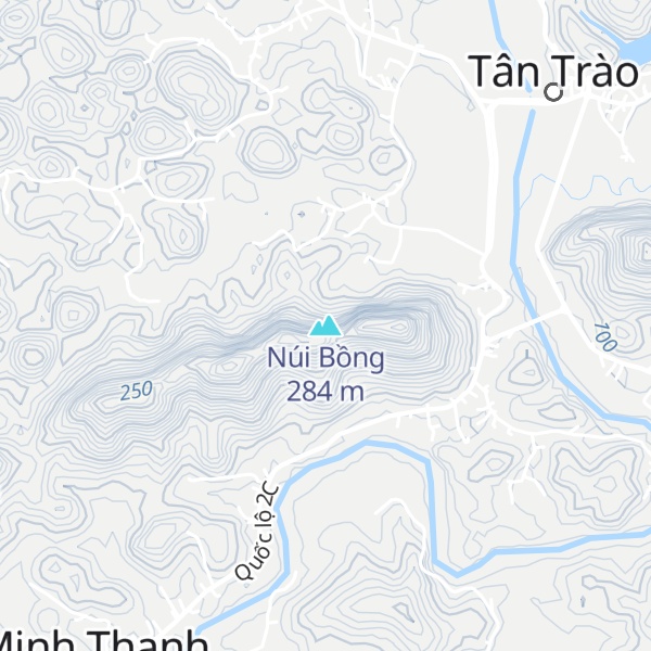 Map of Núi Bồng