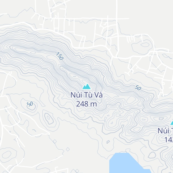 Map of Núi Tù Và