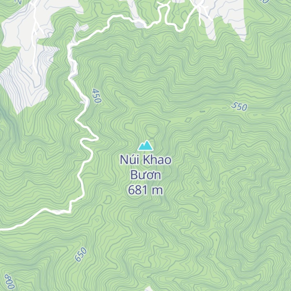 Map of Núi Khao Bươn