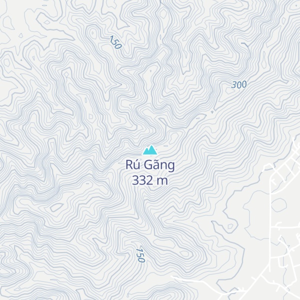 Map of Rú Gãng