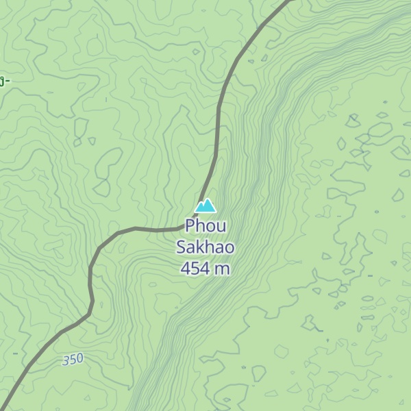 Map of Phou Sakhao
