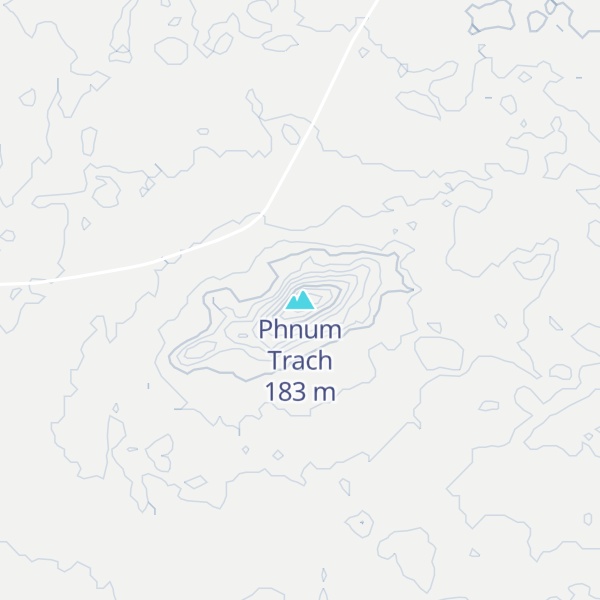 Map of Phnum Trach