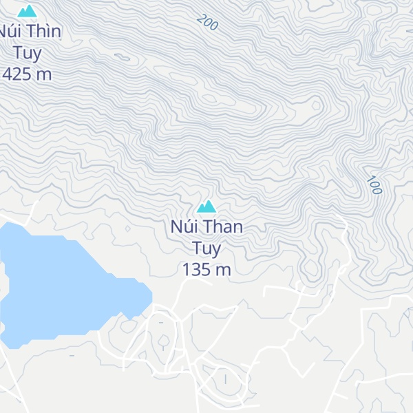 Map of Núi Than Tuy