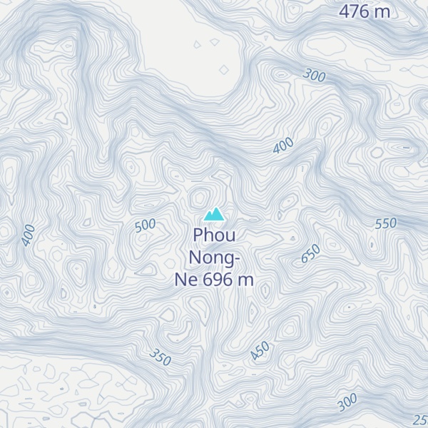 Map of Phou Nong-Ne