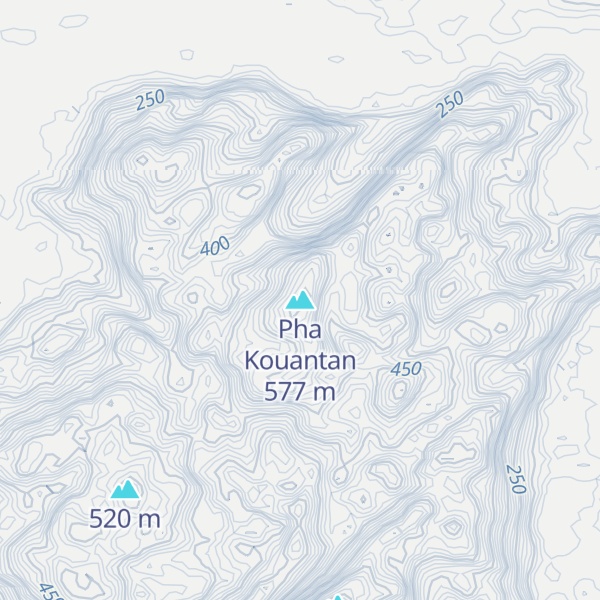 Map of Pha Kouantan