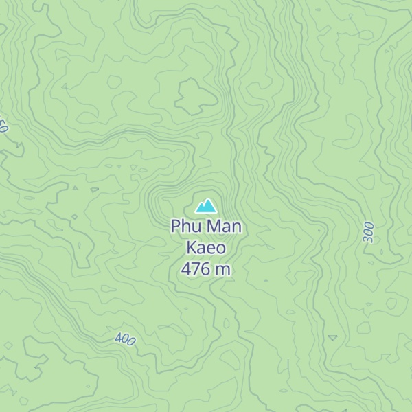Map of Phu Man Kaeo