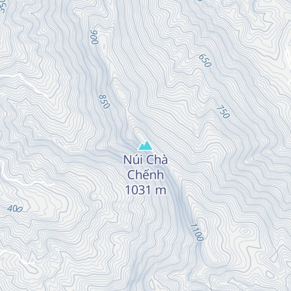 Map of Núi Chà Chếnh