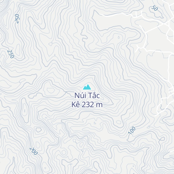 Map of Núi Tắc Kê