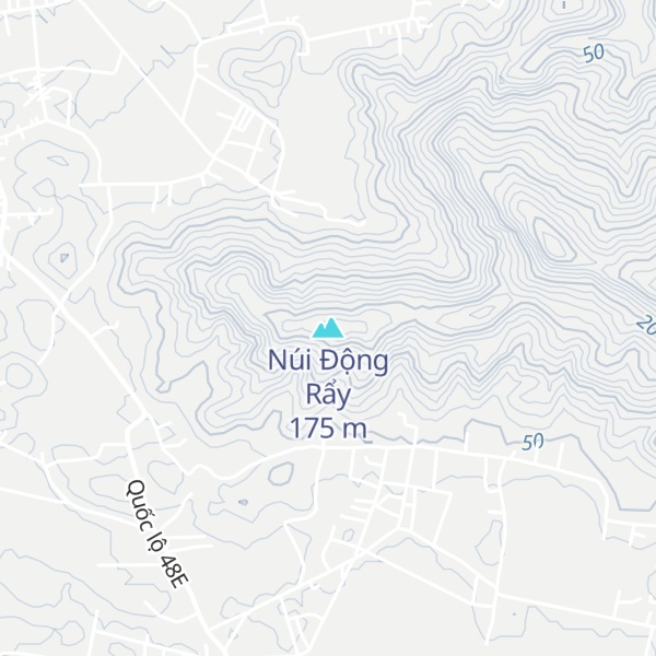 Map of Núi Động Rẩy