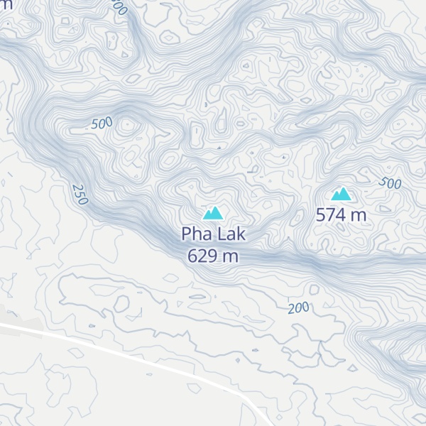 Map of Pha Lak