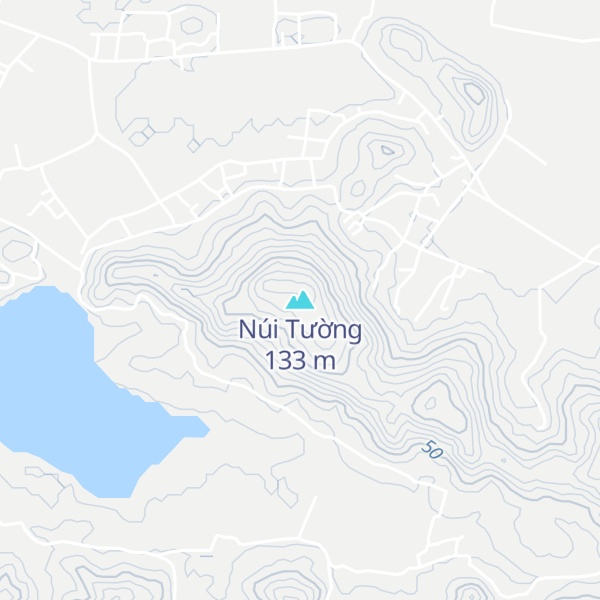 Map of Núi Tường