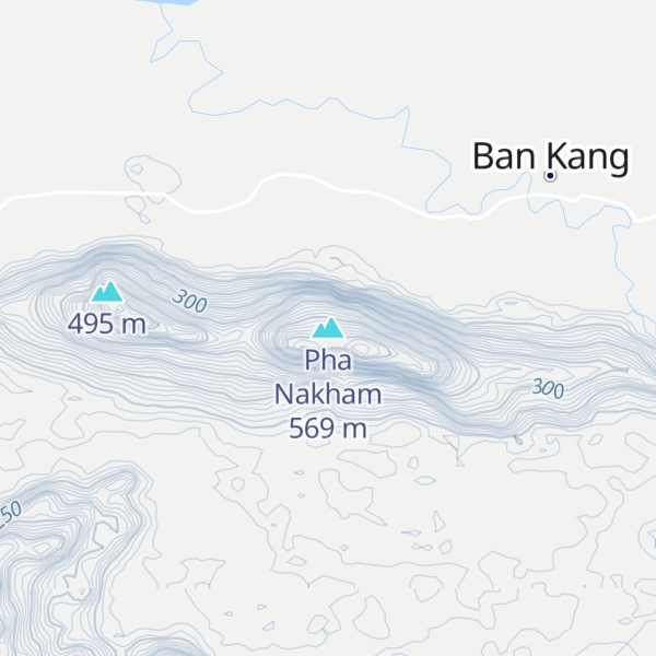 Map of Pha Nakham