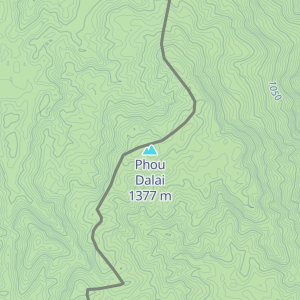 Map of Phou Dalai