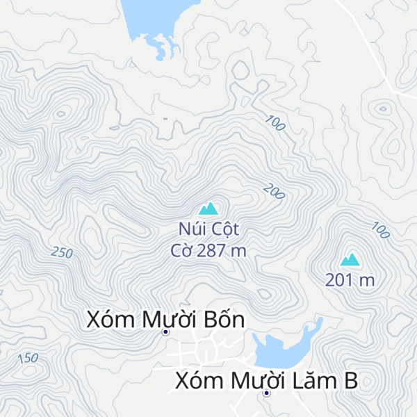 Map of Núi Cột Cờ