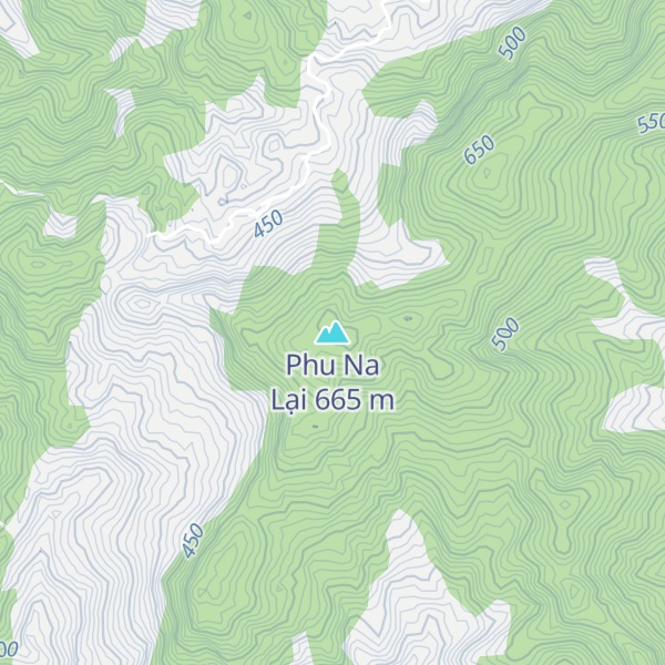 Map of Phu Na Lại