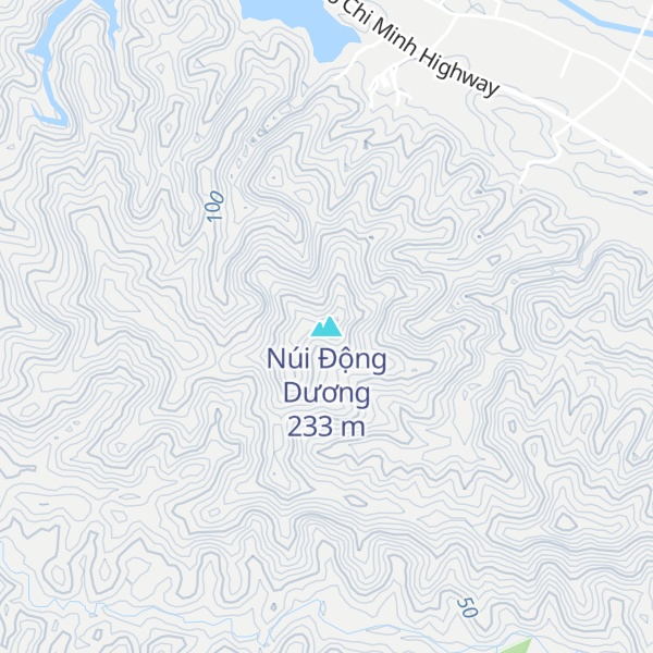 Map of Núi Động Dương
