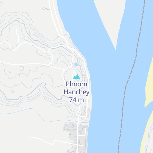 Map of Phnom Hanchey