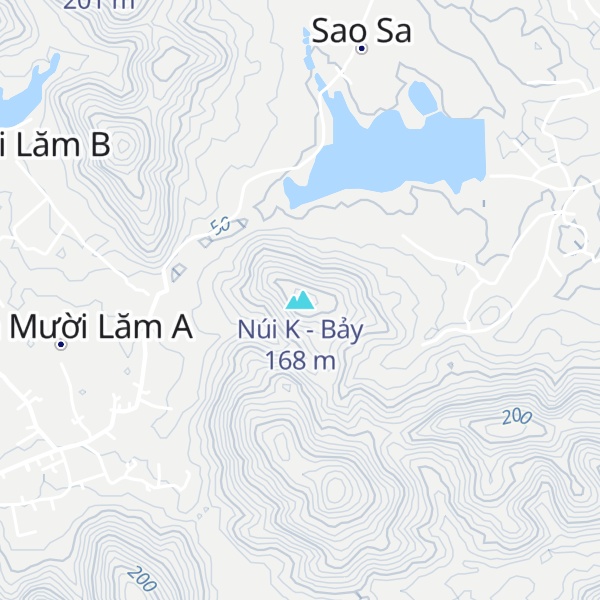 Map of Núi K - Bảy