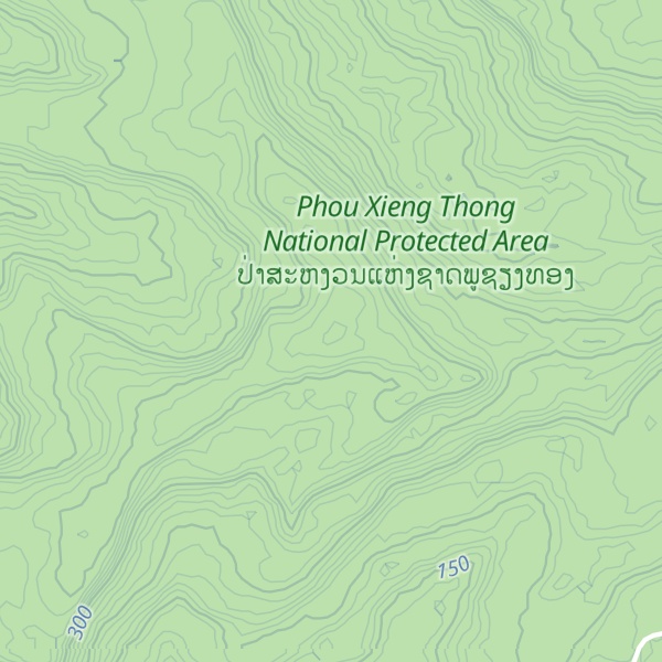 Map of Phou Không