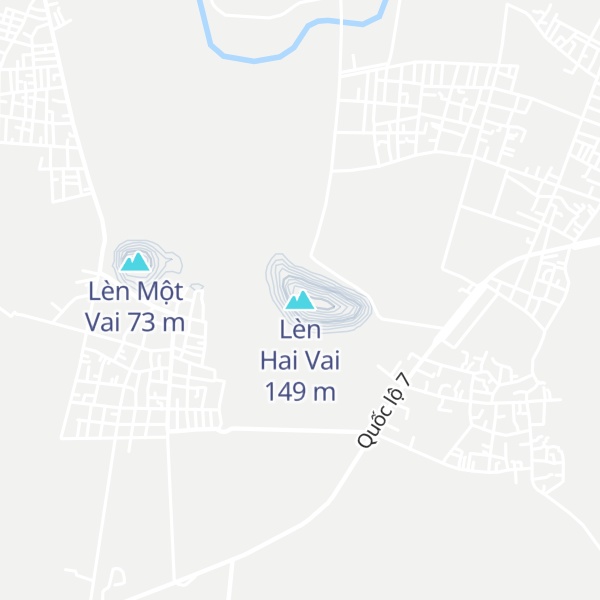 Map of Lèn Hai Vai
