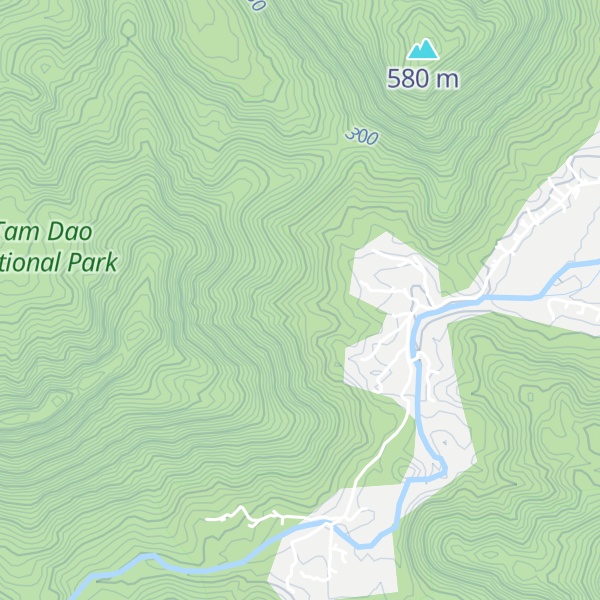 Map of Núi Đèo Cô