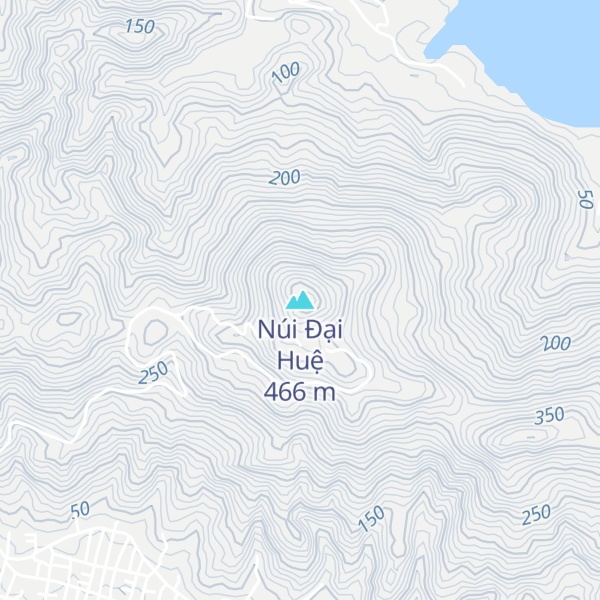 Map of Núi Đại Huệ